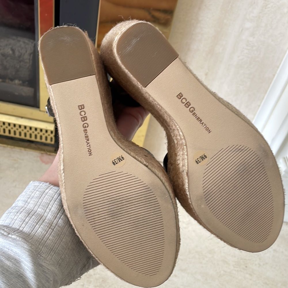BCBG BCBGeneration Holly Espadrille Wedge Sandals - Picture 6 of 6